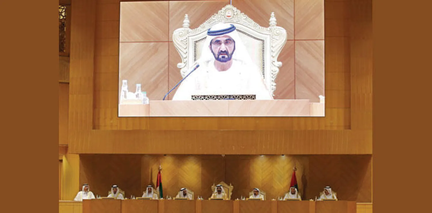 الشيخ محمد بن راشد آل مكتوم نائب رئيس الدولة رئيس مجلس الوزراء حاكم دبي  (إ.ب.أ)