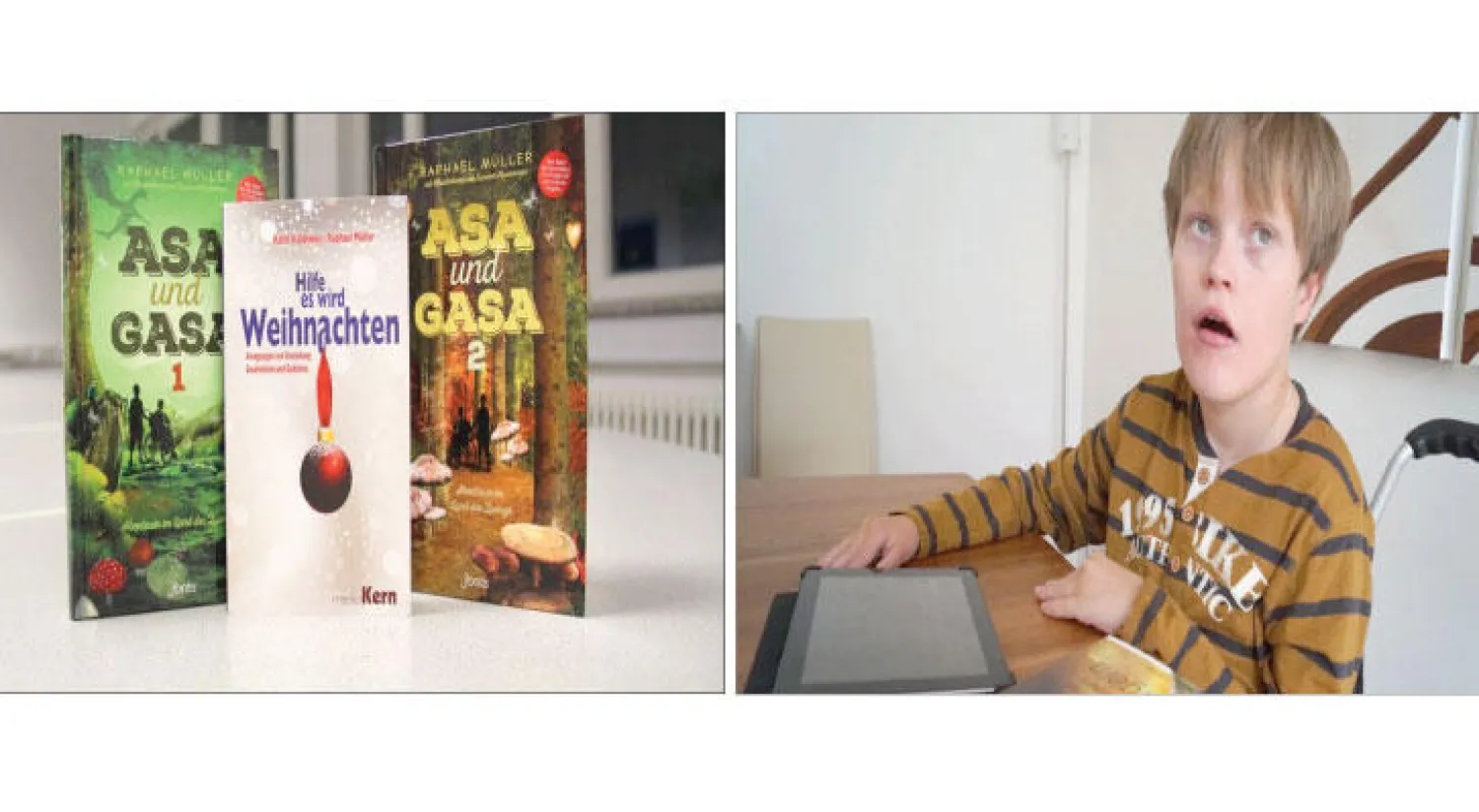 رفائيل موللر يعاني من التوحد منذ صغره - بعض الكتب التي نشرها موللر