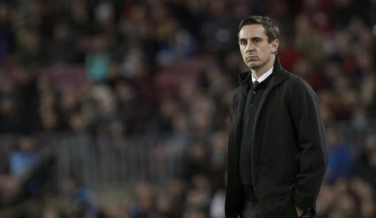 نيفيل: الهزيمة أمام برشلونة واحدة من أسوأ تجاربي