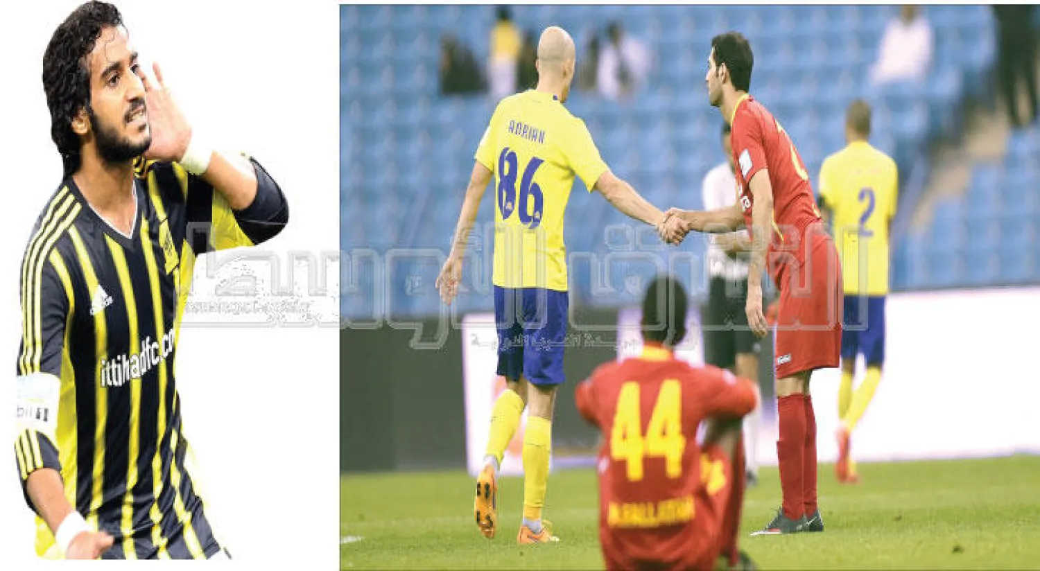 سلبية النصر أمام القادسية أقلقت مشجعيه أمس (تصوير: رابطة دوري المحترفين السعودي) - عبد الرحمن الغامدي (تصوير: عدنان مهدلي)