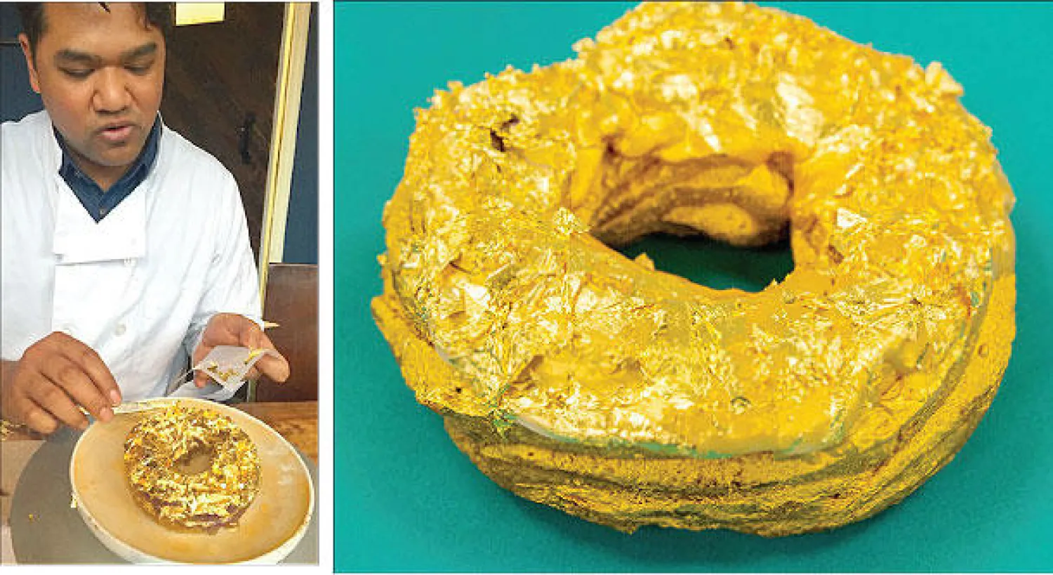 دونات من الذهب في نيويورك