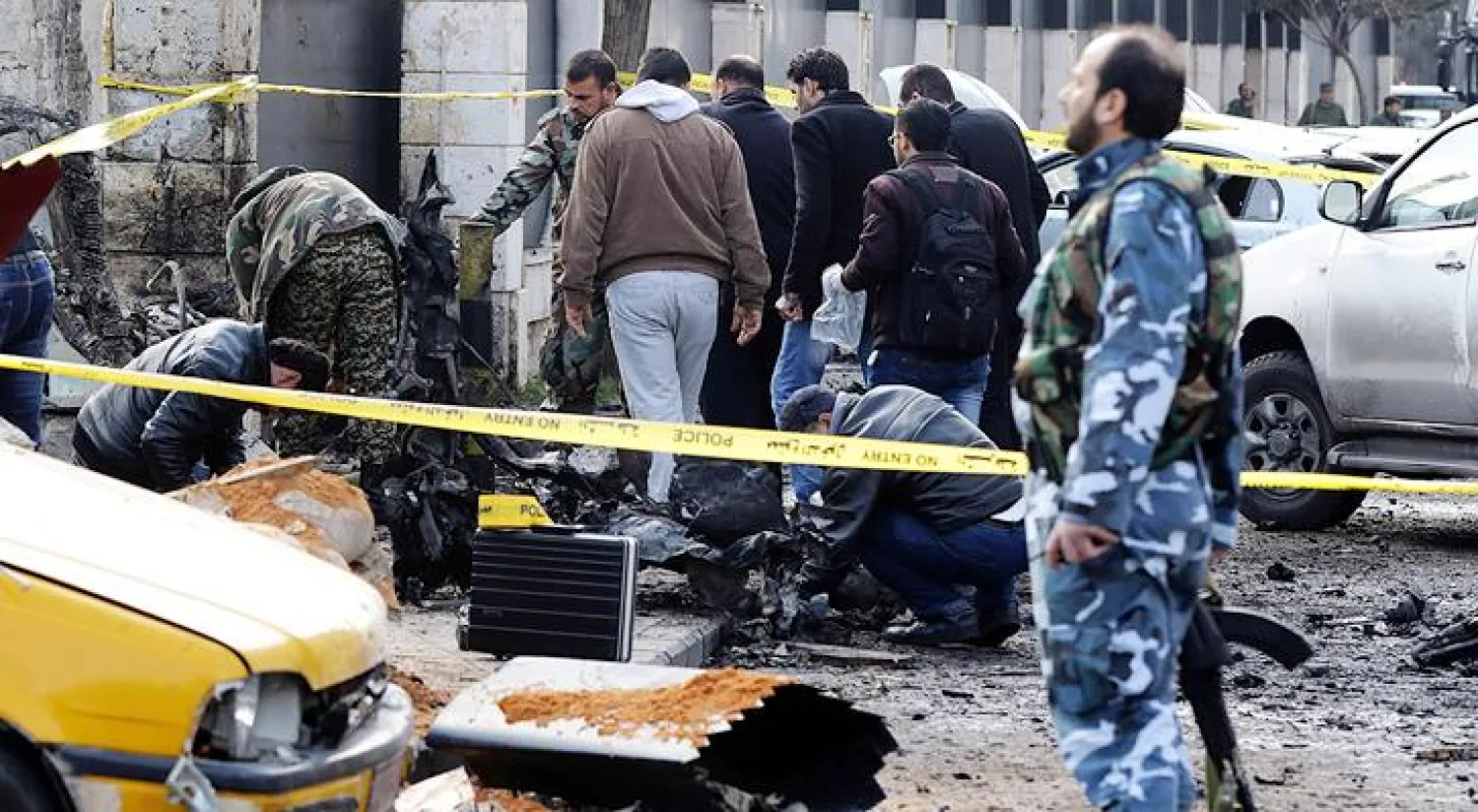 مقتل 8 وإصابة عشرين آخرين بتفجير في دمشق
