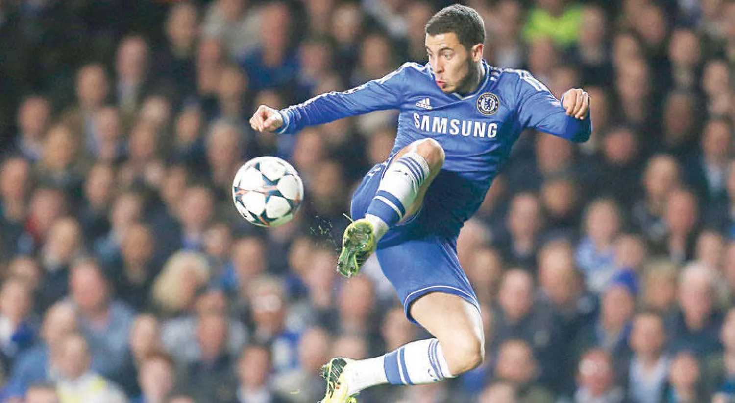 قدم هازارد لمحات جميلة أعجبت الجماهير