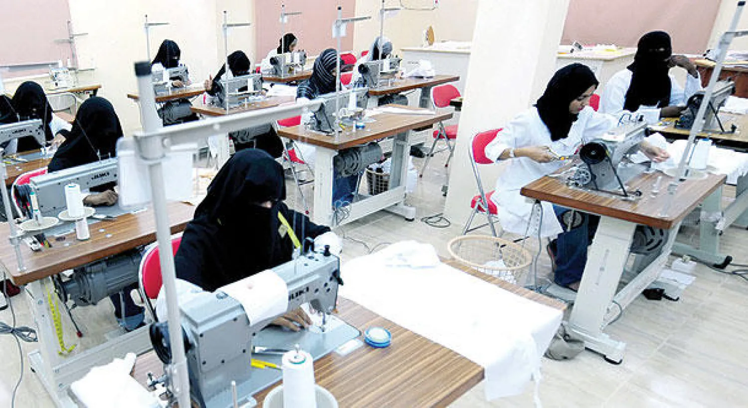 بلغ عدد التراخيص الصناعية (لم تبدأ الإنتاج) بنهاية عام 2014 نحو 1128 ترخيصًا، بارتفاع قدره 226 ترخيصًا عن العام السابق (أ. ف. ب)