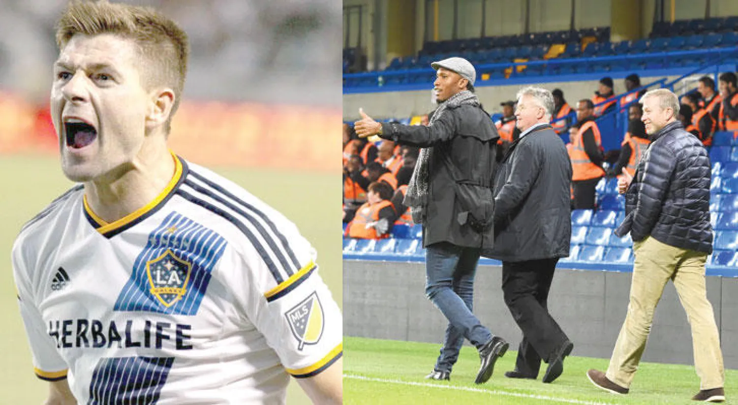 فريق «مونتريال إمباكت» رفض انضمام مهاجمه دروغبا لطاقم تدريب تشيلسي بقيادة هيدنيك خلال فترة الإعارة الشتوية (إ.ب.أ)  -  جيرارد يفكر في العودة إلى إنجلترا بعد شهور قليلة في غالاكسي