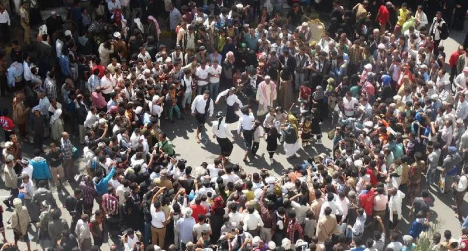 اليمن يحتفل بالذكرى الخامسة للثورة الشعبية للإطاحة بصالح