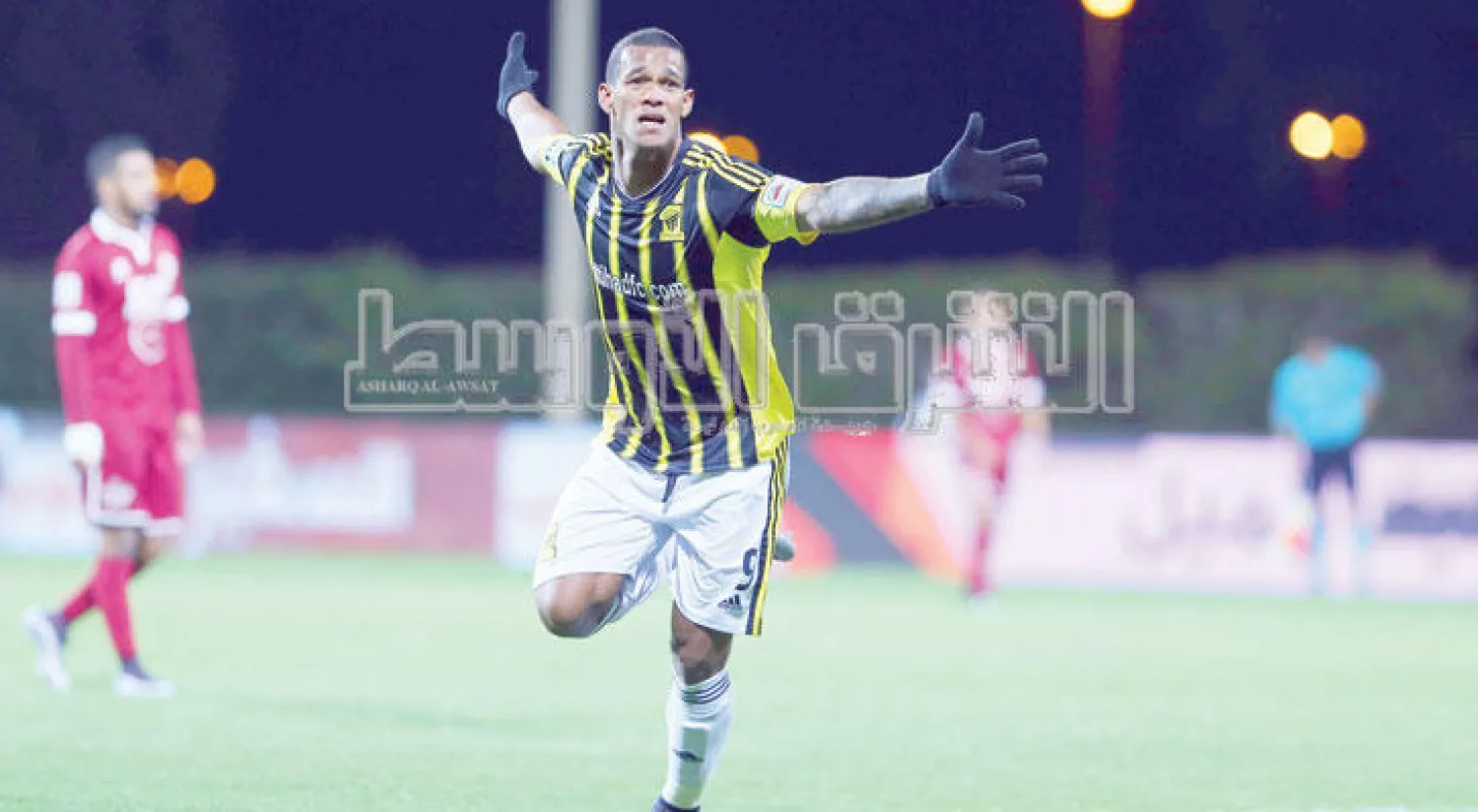 فريق الاتحاد حقق الفوز الخامس على التوالي في الدوري (تصوير: عبد العزيز النومان)