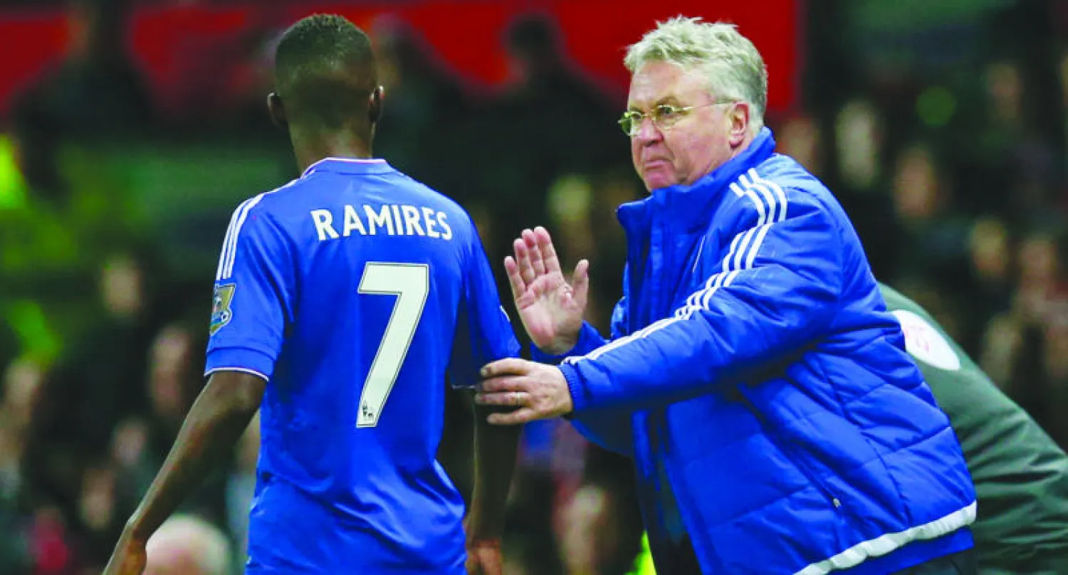 هيدينك مع راميريز الذي تم بيعه الشهر الماضي (رويترز)