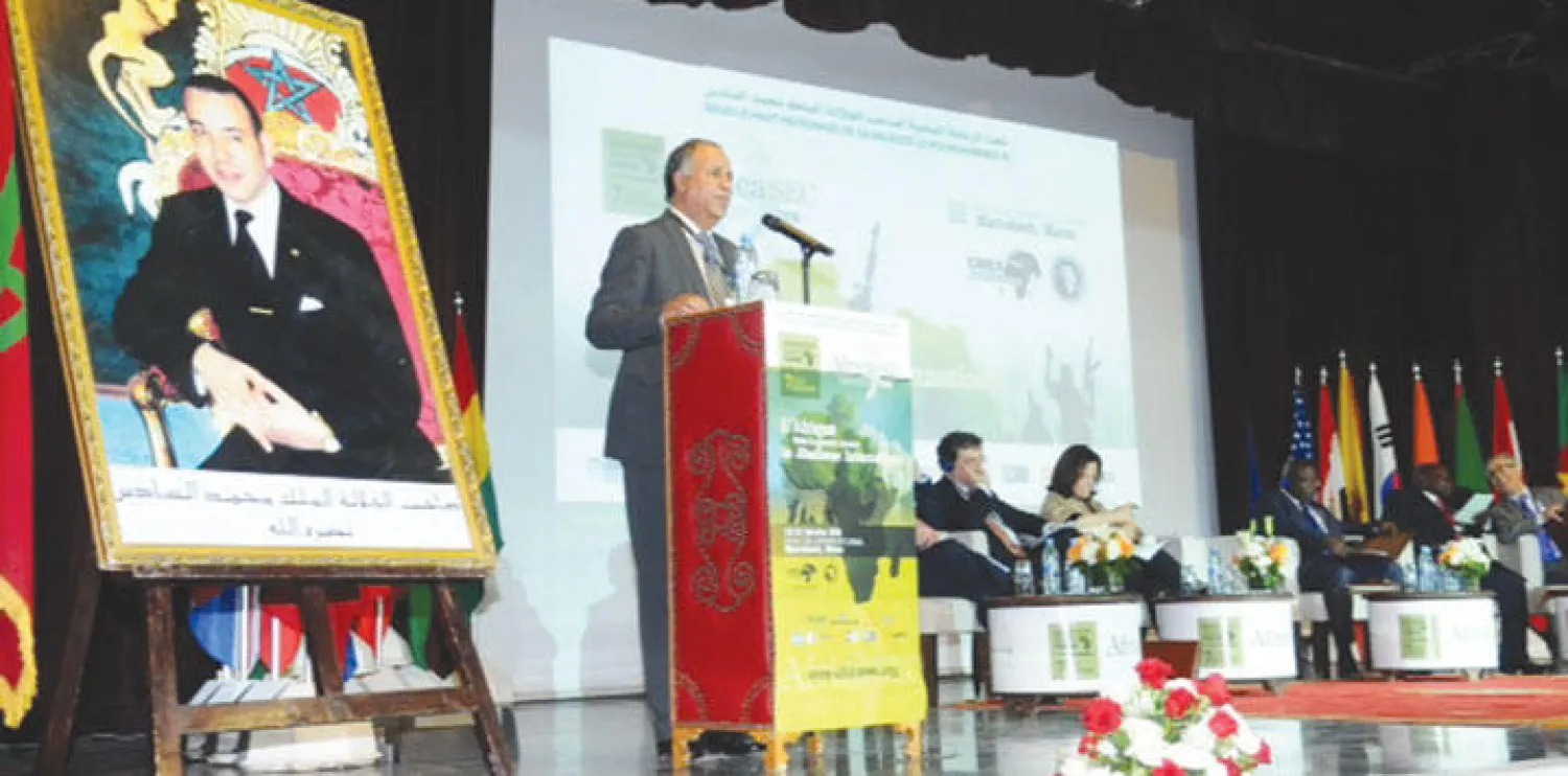 جانب من أعمال الدورة السابعة لـ{منتدى مراكش للأمن} (تصوير: عبد الرحمن المختاري)