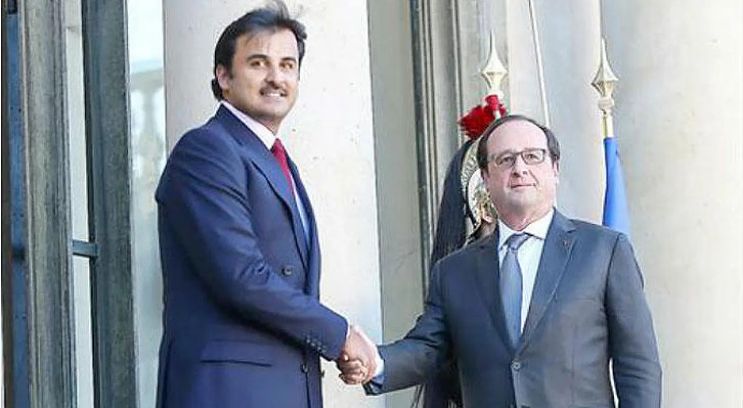 قطر وفرنسا تبحثان سبل حقن الدماء وإيصال المساعدات الإنسانية إلى سوريا