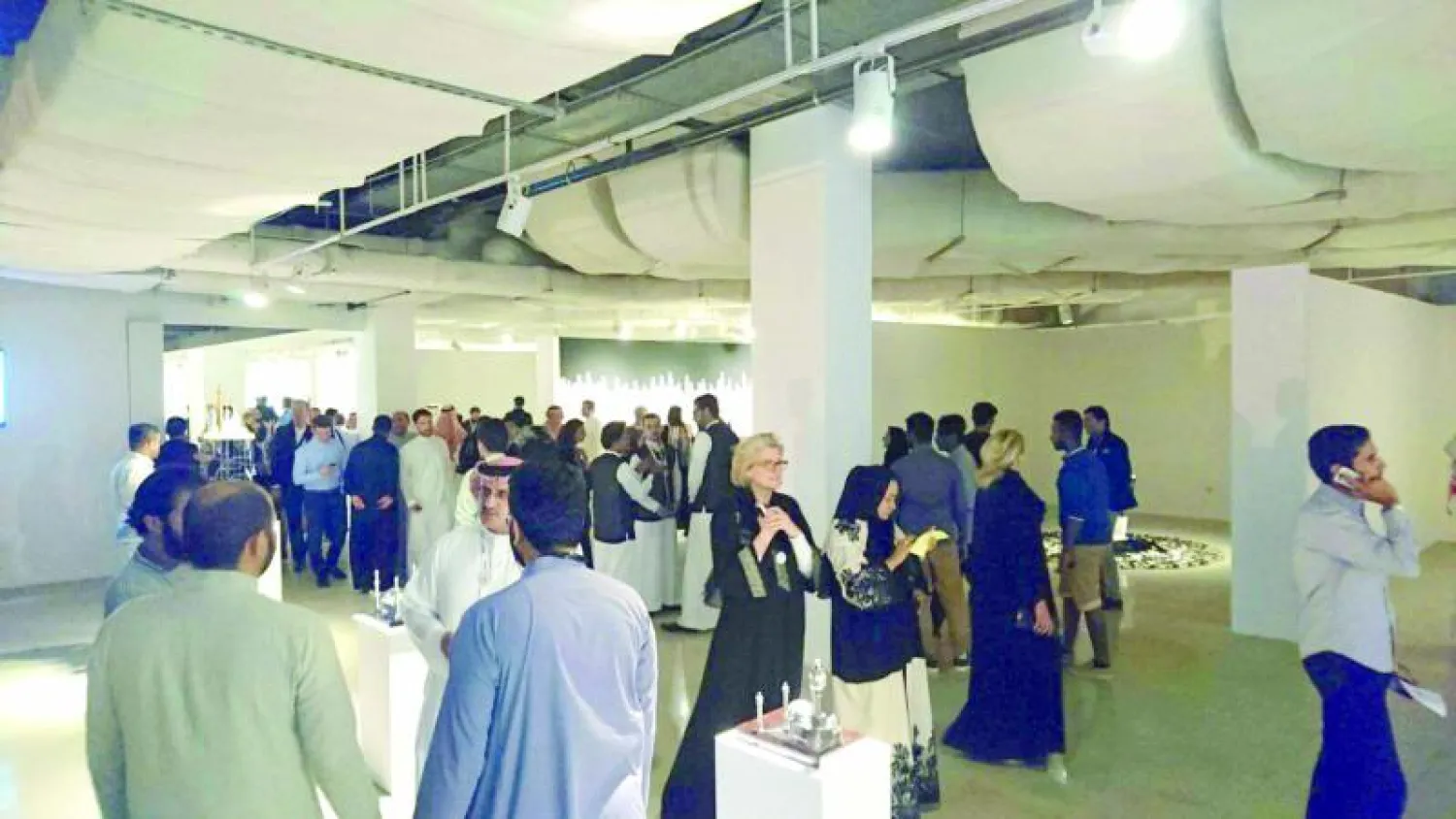 افتتاح معرض هوامش في صالة تسامي للإبداع