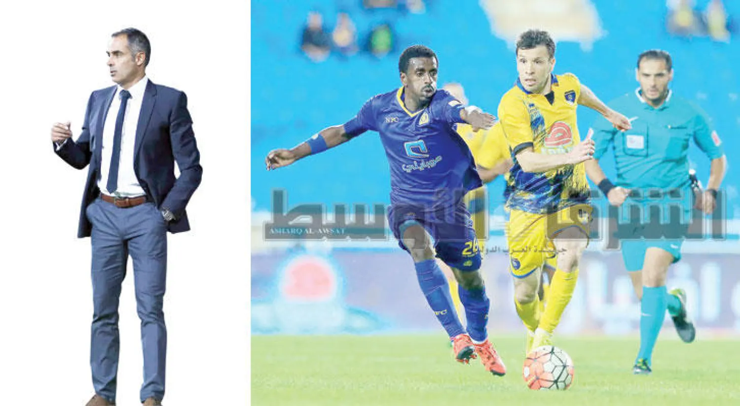 فريق التعاون قدم مستويات رائعة هذا الموسم (تصوير: سعد العنزي)  -  غوميز لا يزال سببًا أساسيًا في مواصلة الفريق أداءه المبهر («الشرق الأوسط»)