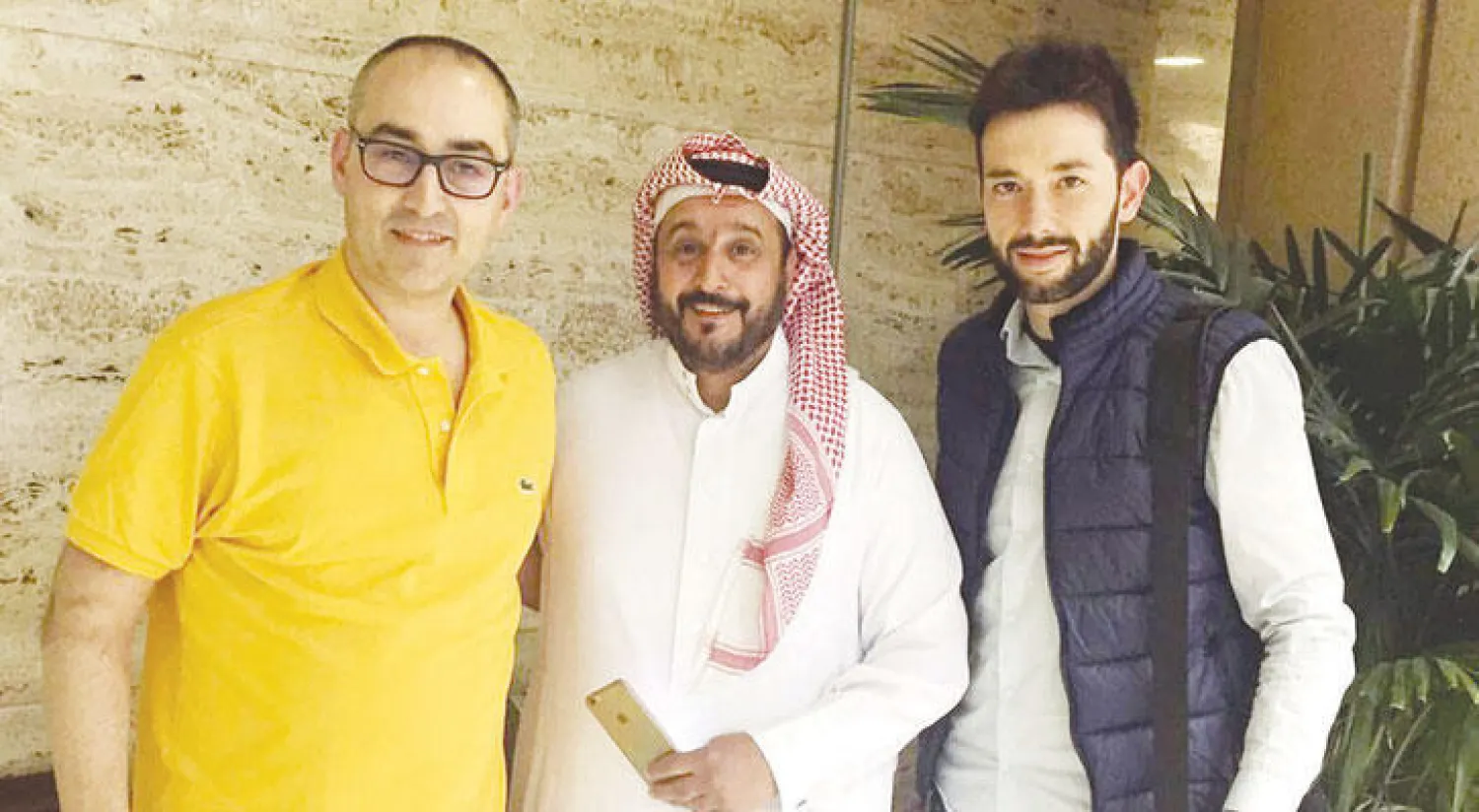 وصول كانيدا أمس إلى الرياض (تصوير: المركز الإعلامي بنادي النصر)