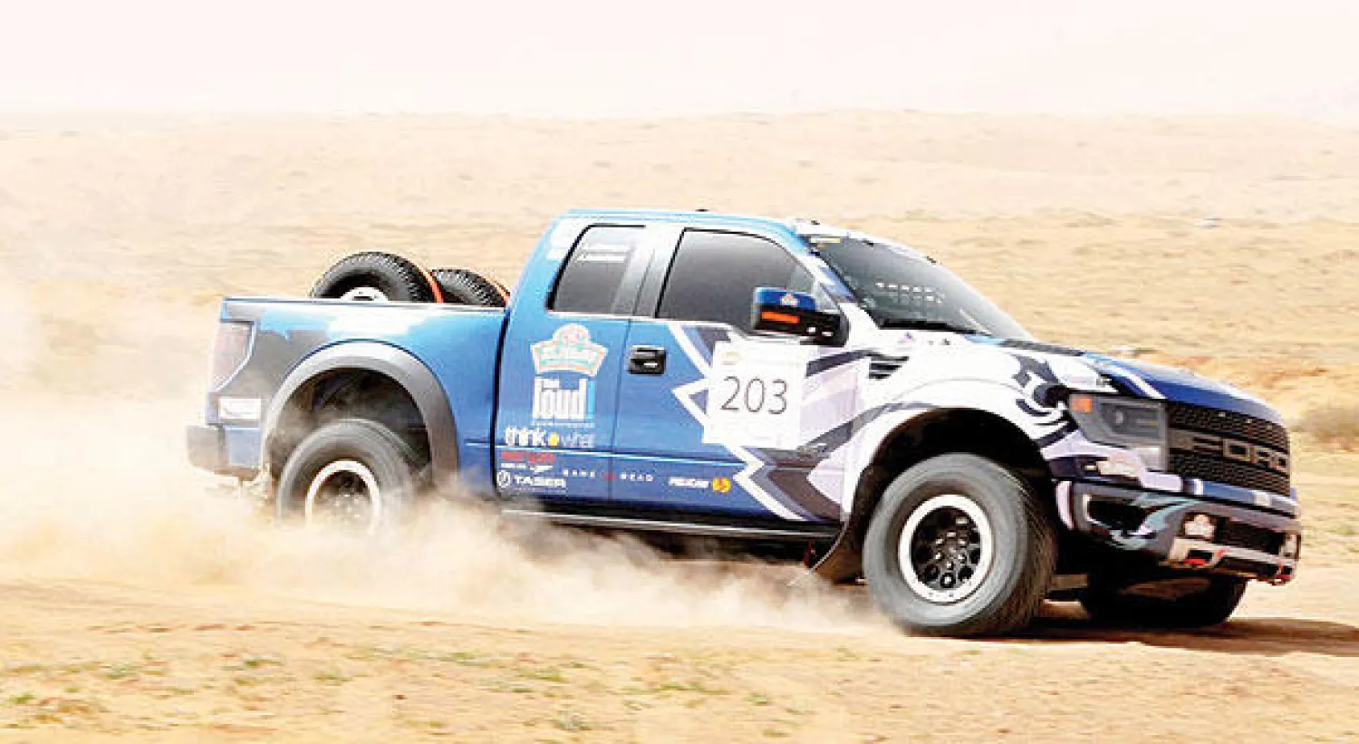 من فعاليات رالي حائل الدولي في نسخته الأخيرة («الشرق الأوسط»)