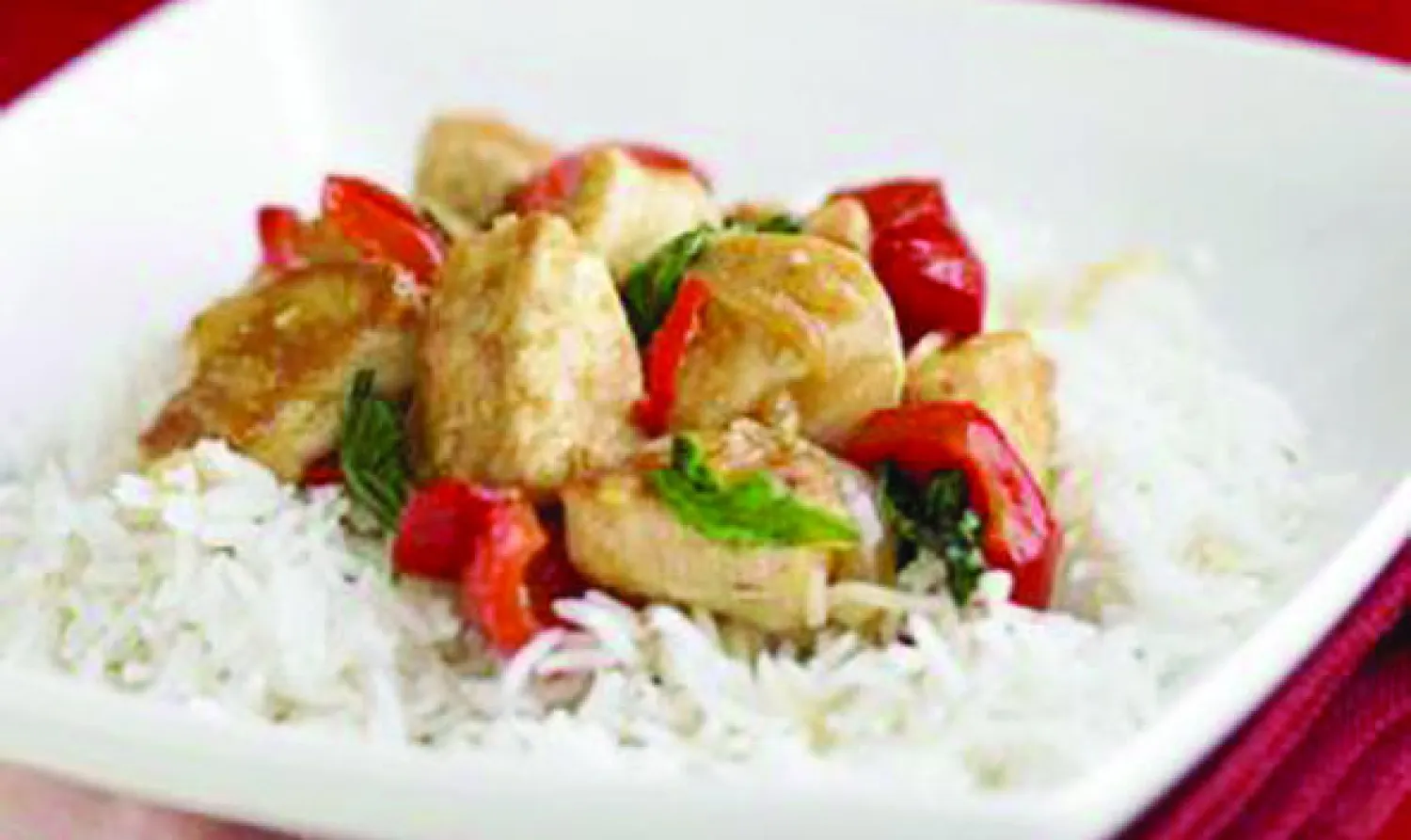 وصفة 30 دقيقة: دجاج مع الأرز على الطريقة التايلاندية