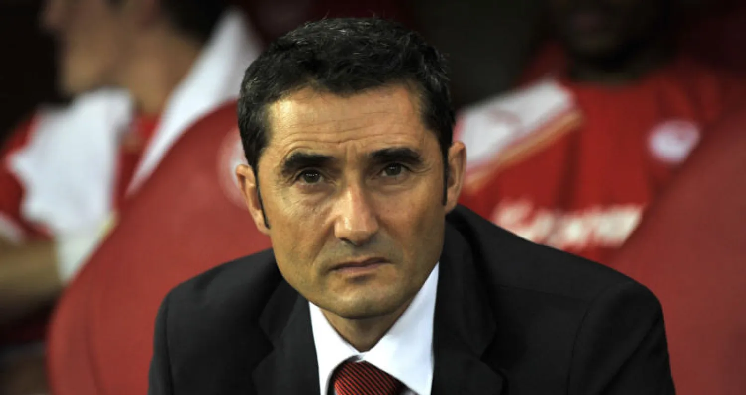 أتلتيك بلباو يجدد عقد مدربه فالفيردي لعام آخر