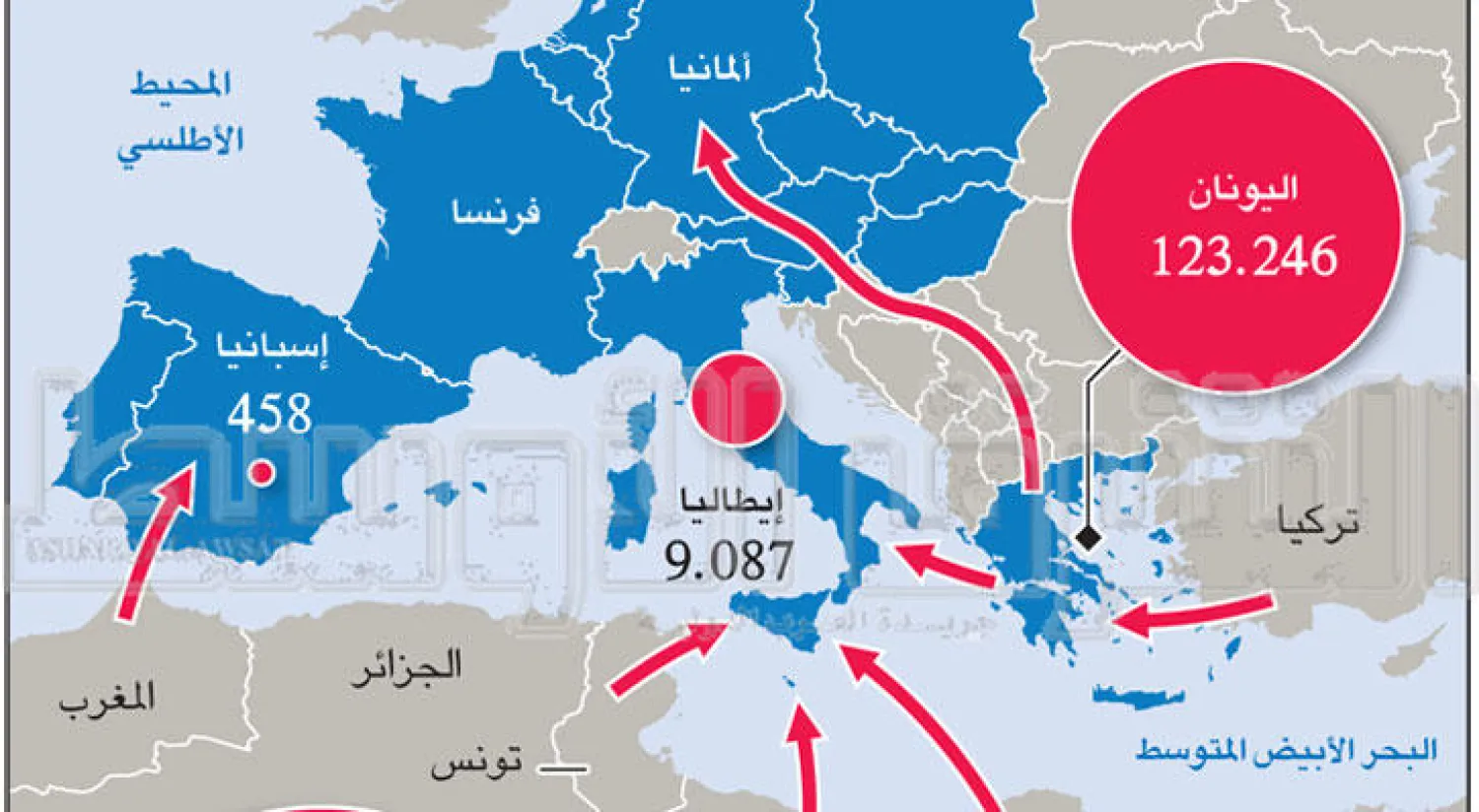 توسك يدعو المهاجرين لأسباب اقتصادية إلى عدم المجيء إلى أوروبا