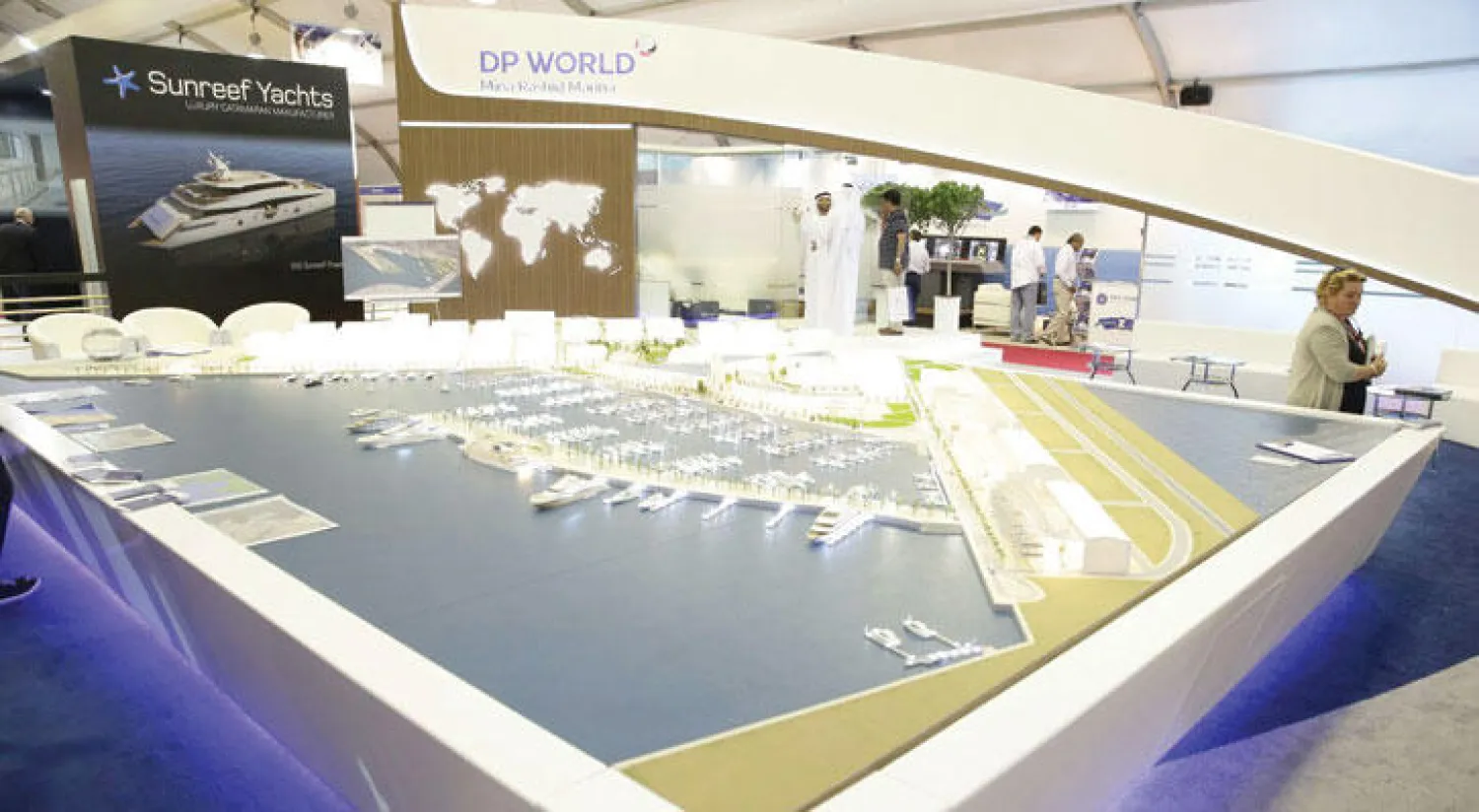 موانئ دبي العالمية تكشف عن مشروع لبناء مرسى لليخوت الفاخرة