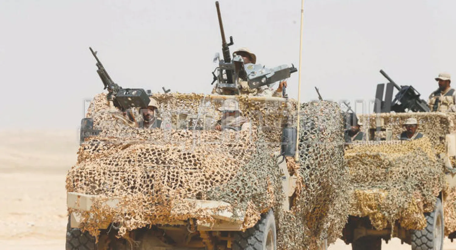 جانب من العمليات الافتراضية التي نفذت على أرض الميدان..