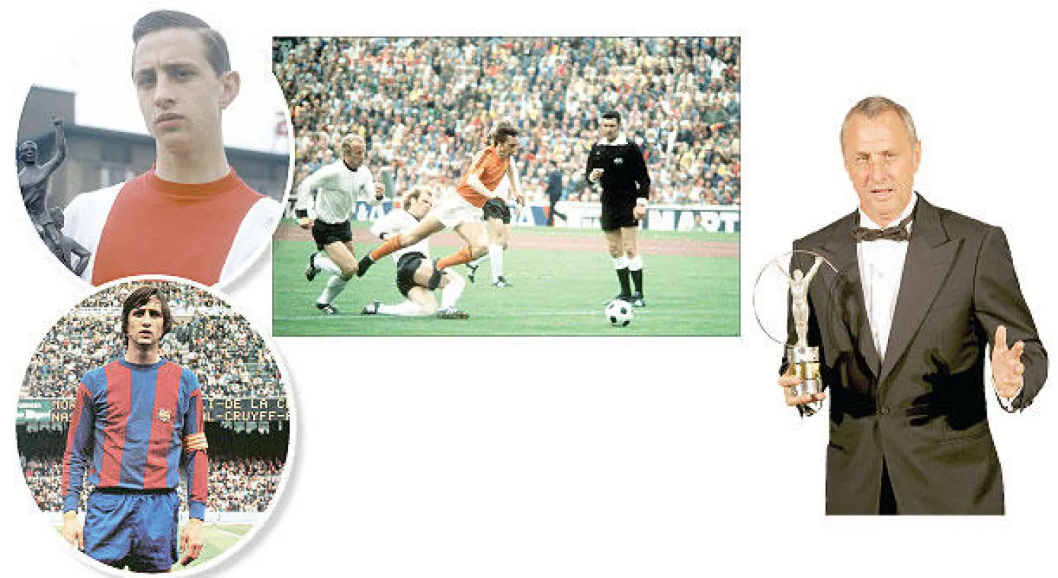 رحيل كرويف «الهولندي الطائر».. مايسترو الكرة الشاملة