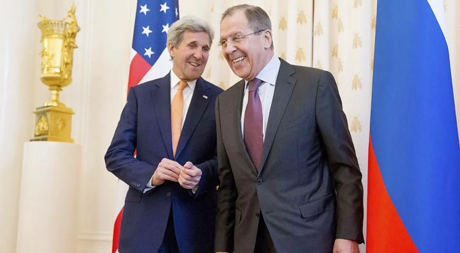 بدء محادثات كيري ولافروف بشأن سوريا.. ودي ميستورا: مسودة وثيقة المفاوضات جاهزة