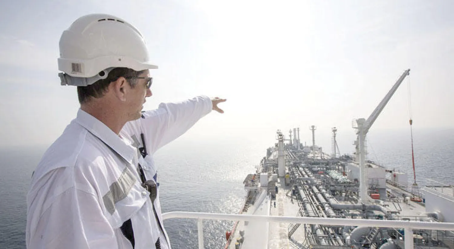 إحدى محطات التنقيب عن الغاز في البحر المتوسط - (رويترز)