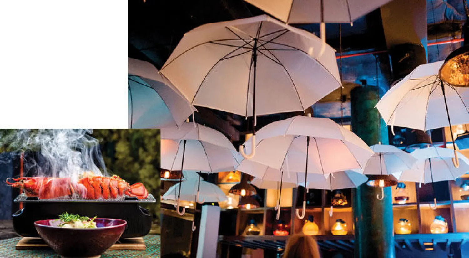 يجمع مطعم «كويا دبي» ما بين الفن في ديكوره والمذاق والطعام المميز