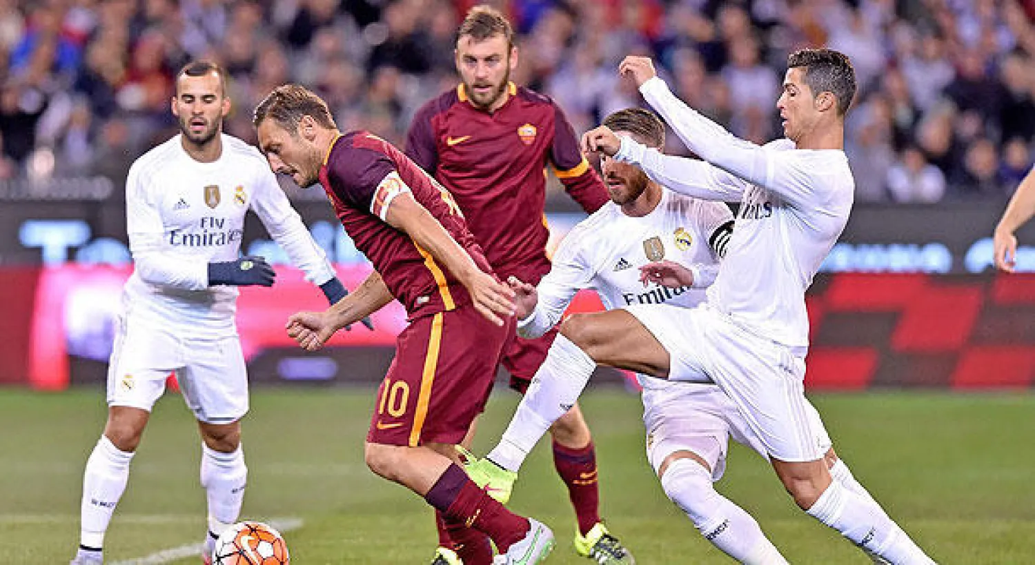 يمكن لروما أن يواسي نفسه بعدما خرج أمام أحد فرسي الرهان ريال مدريد («الشرق الأوسط»)