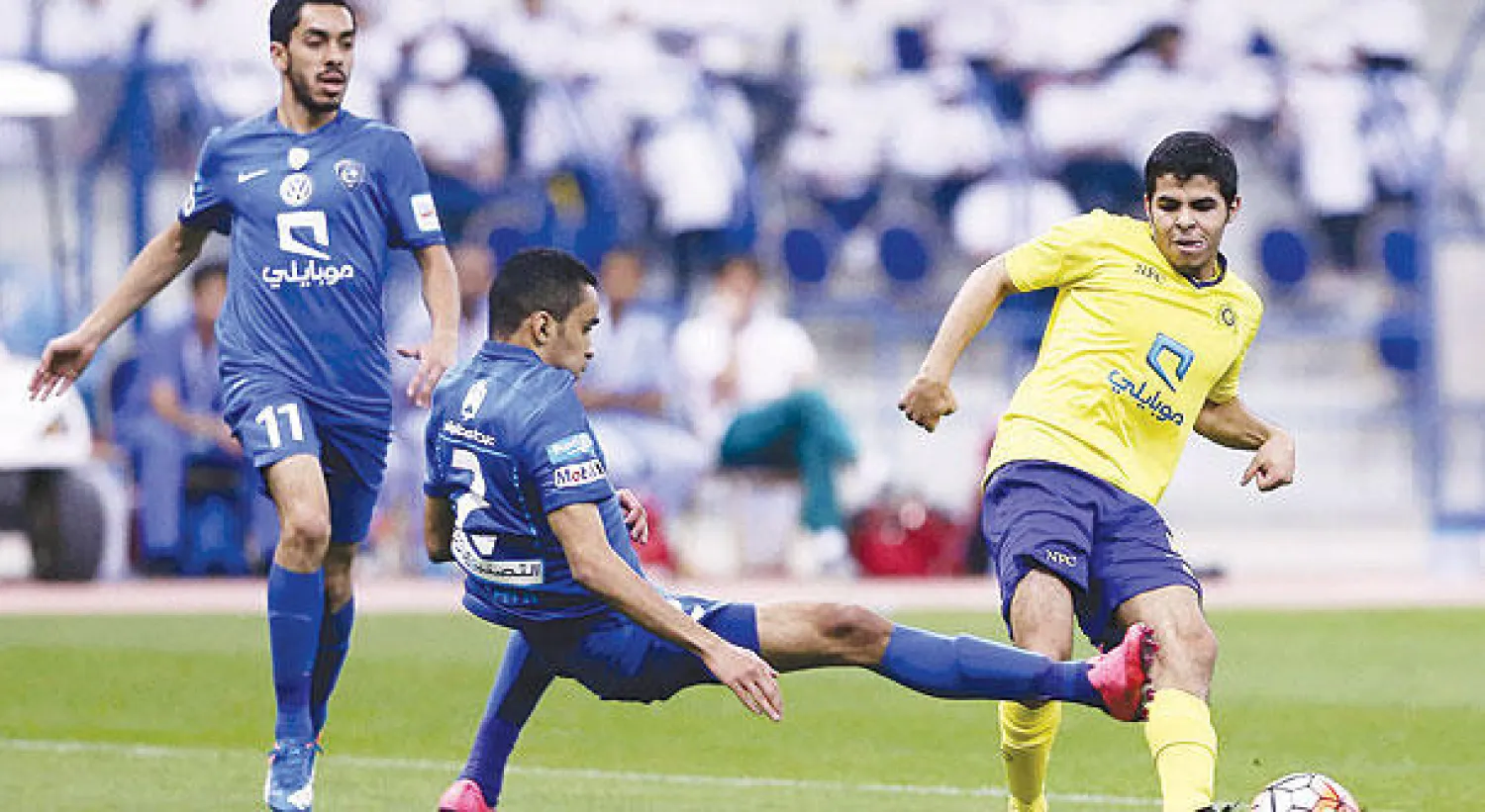 الأندية السعودية لا تزال تعيش دور «المظلومة» في كل مبارياتها رغم أن الإحصائيات تؤكد عكس ذلك (تصوير: عبد العزيز النومان)