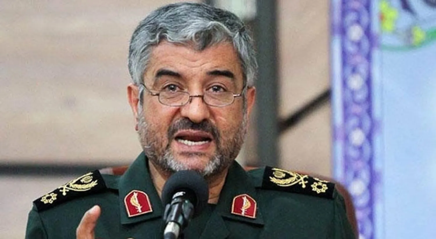 قائد «الحرس الثوري الإيراني»، الجنرال محمد علي جعفري. («الشرق الأوسط»)