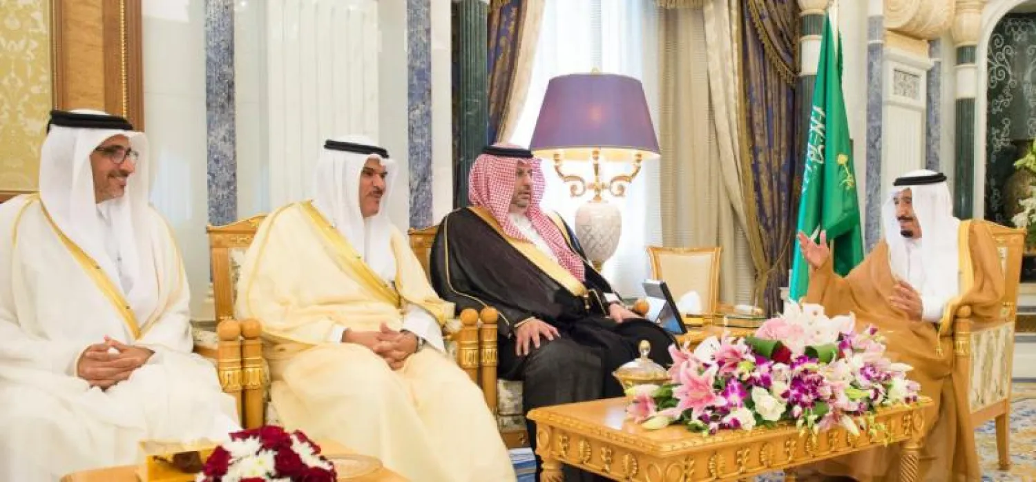 خادم الحرمين يستقبل وزراء الشباب والرياضة بدول مجلس التعاون