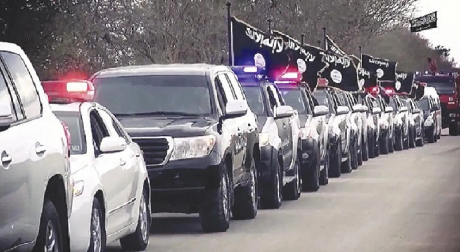 استعراض قوة لـ«داعش» في شوارع سرت («الشرق الأوسط»)