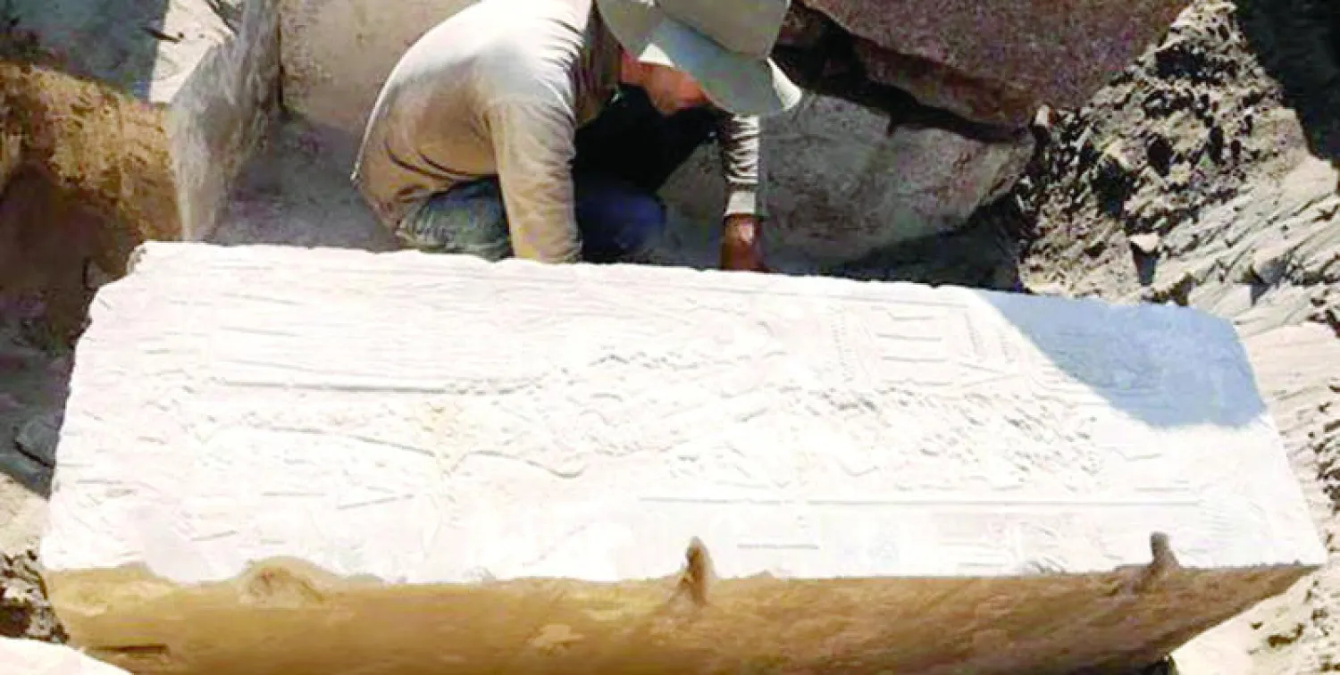 العثور على مقصورة قارب للملكة حتشبسوت في جزيرة بأسوان