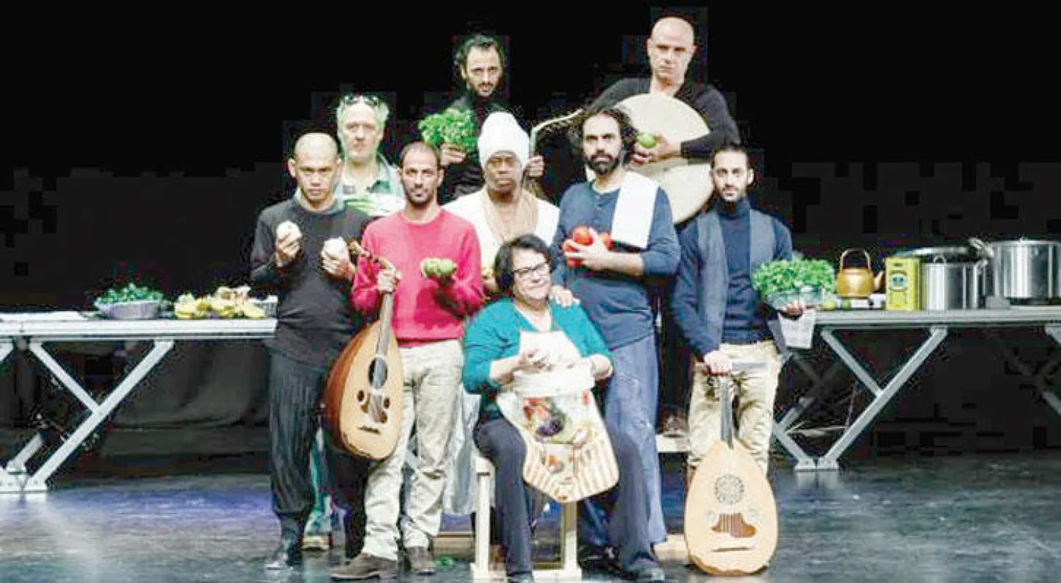 مشهد من العرض ({الشرق الأوسط})