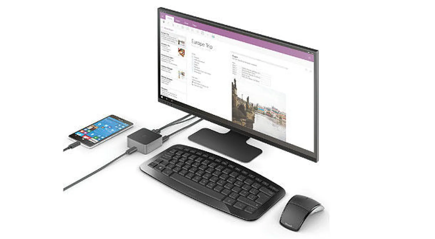 وحدة «ديسبلاي دوك» تحول الهاتف إلى كومبيوتر شخصي متكامل