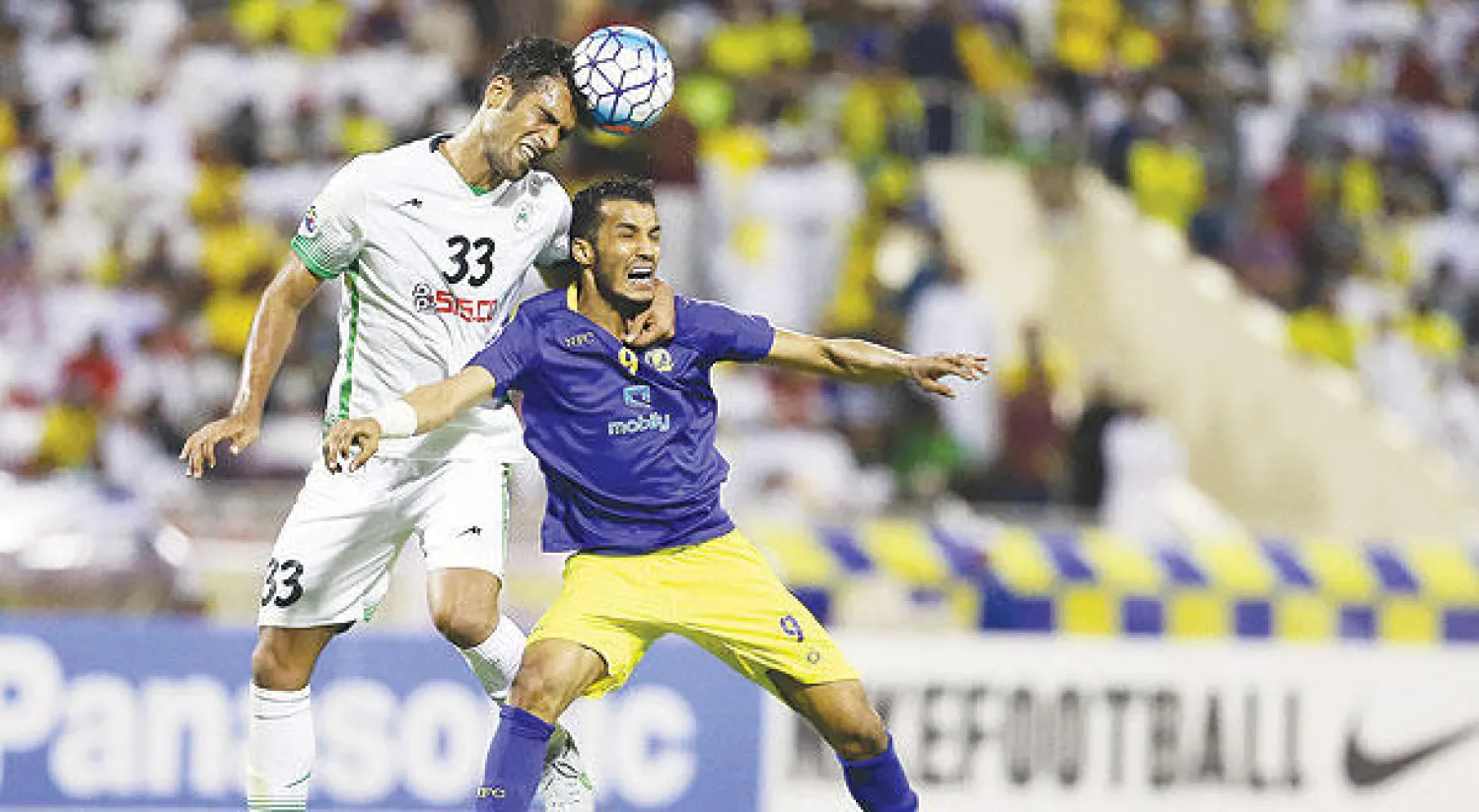 فريق النصر ودع الآسيوية بخسارة مدوية أمام ذوب أهان الإيراني (تصوير: عبد العزيز النومان)