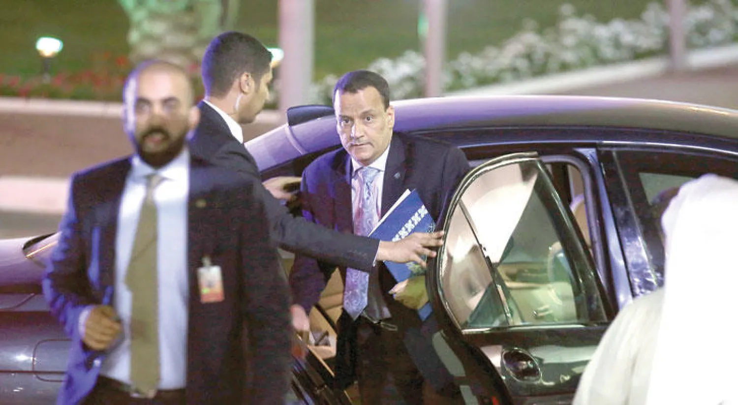 المبعوث الأممي ولد الشيخ أحمد اكد على المرجعيات الثلاث مشددًا على أنه لن يعتد بأي مرجعيات أخرى (أ.ف.ب)