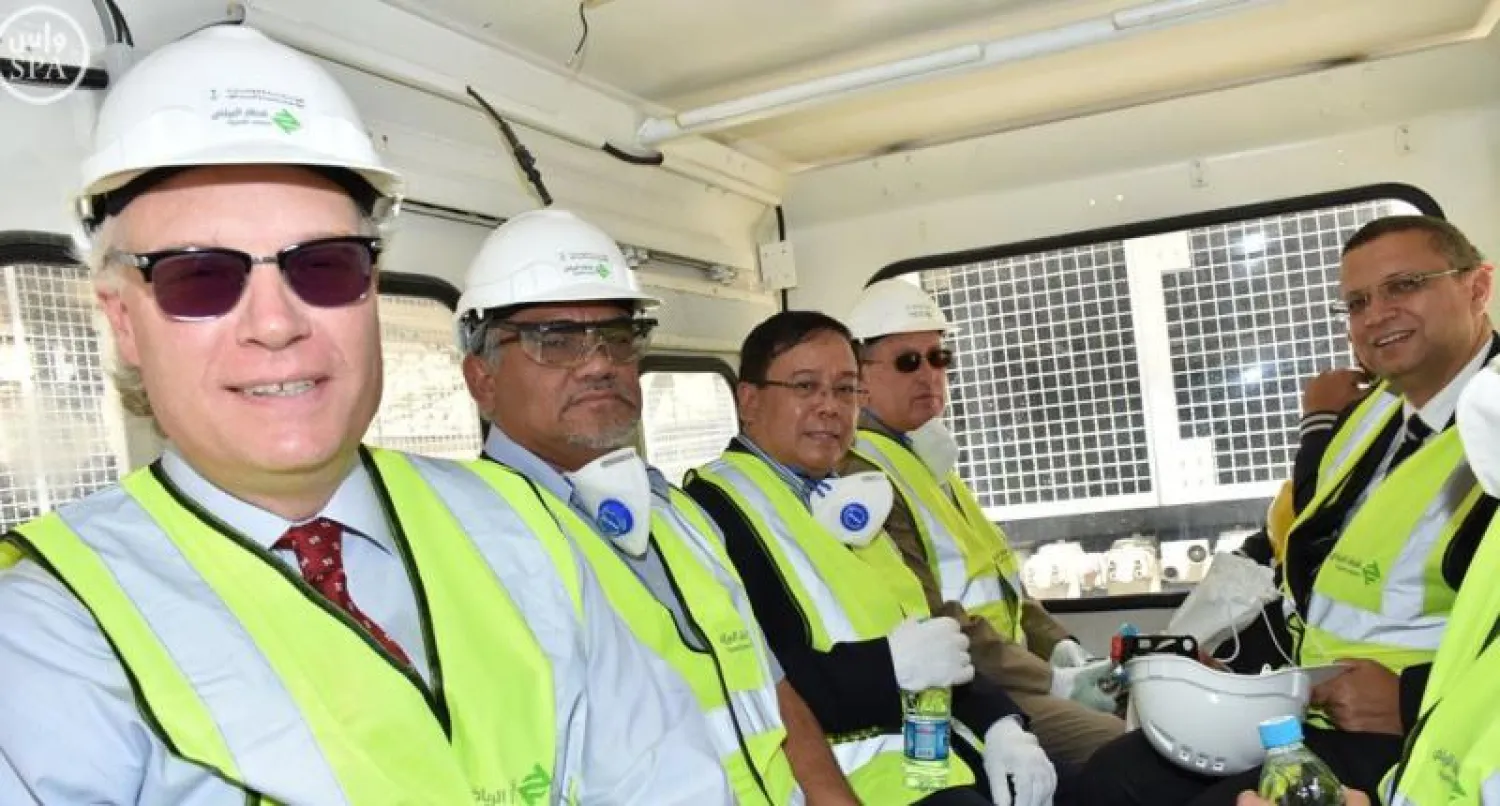 قطار الرياض: 30 سفيرا لدى السعودية يزورن موقعين لآلتي حفر الأنفاق «سنعة وظفرة»