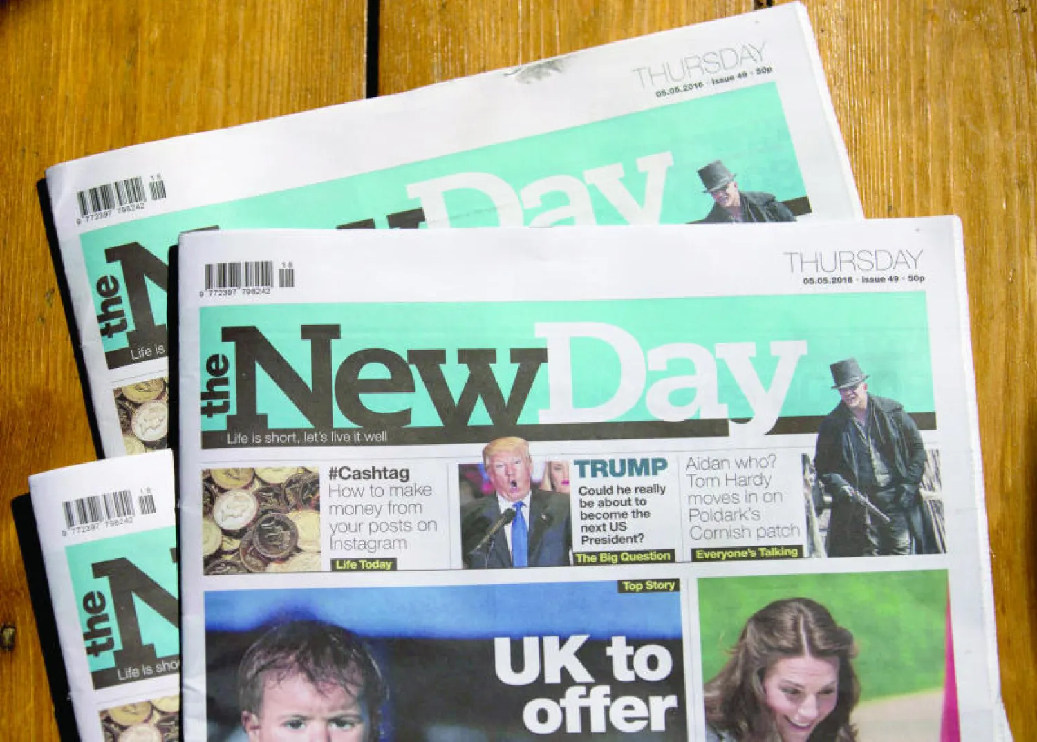 بعد 9 أسابيع من إطلاقها.. مجموعة «ترينيتي ميرور» تجهض تجربة صحيفة «نيو داي»