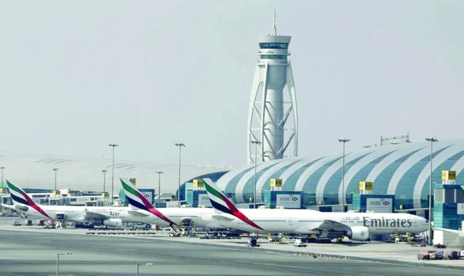 مطار دبي الدولي (رويترز)