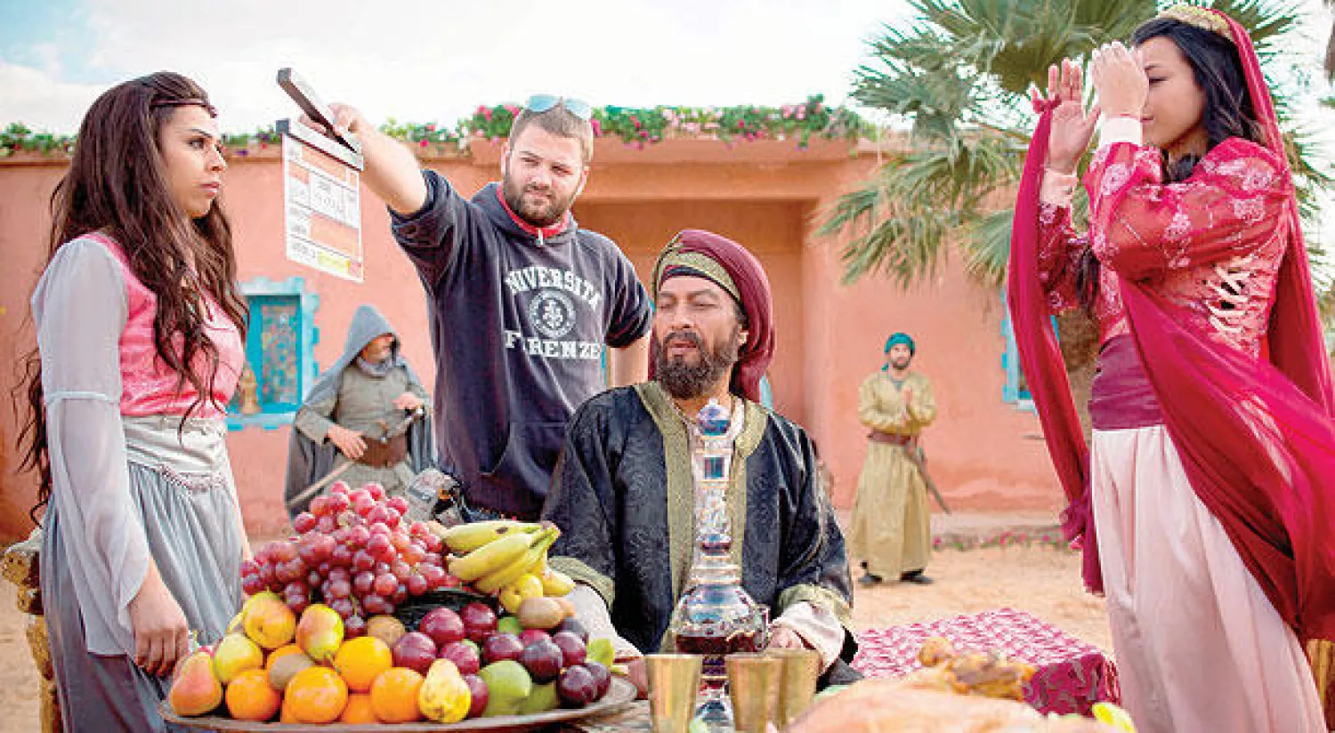 من مسلسل «سمرقند»