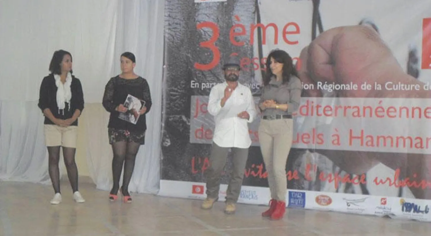 مشاركون في الدورة الثالثة للأيام المتوسطية للفنون