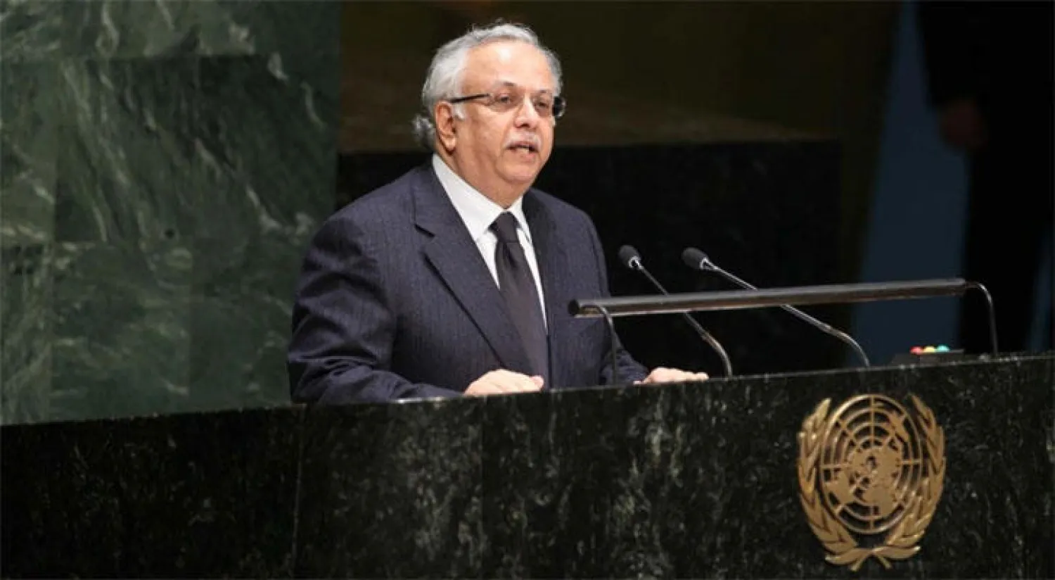 ممثل السعودية في الأمم المتحدة عبد الله المعلمي