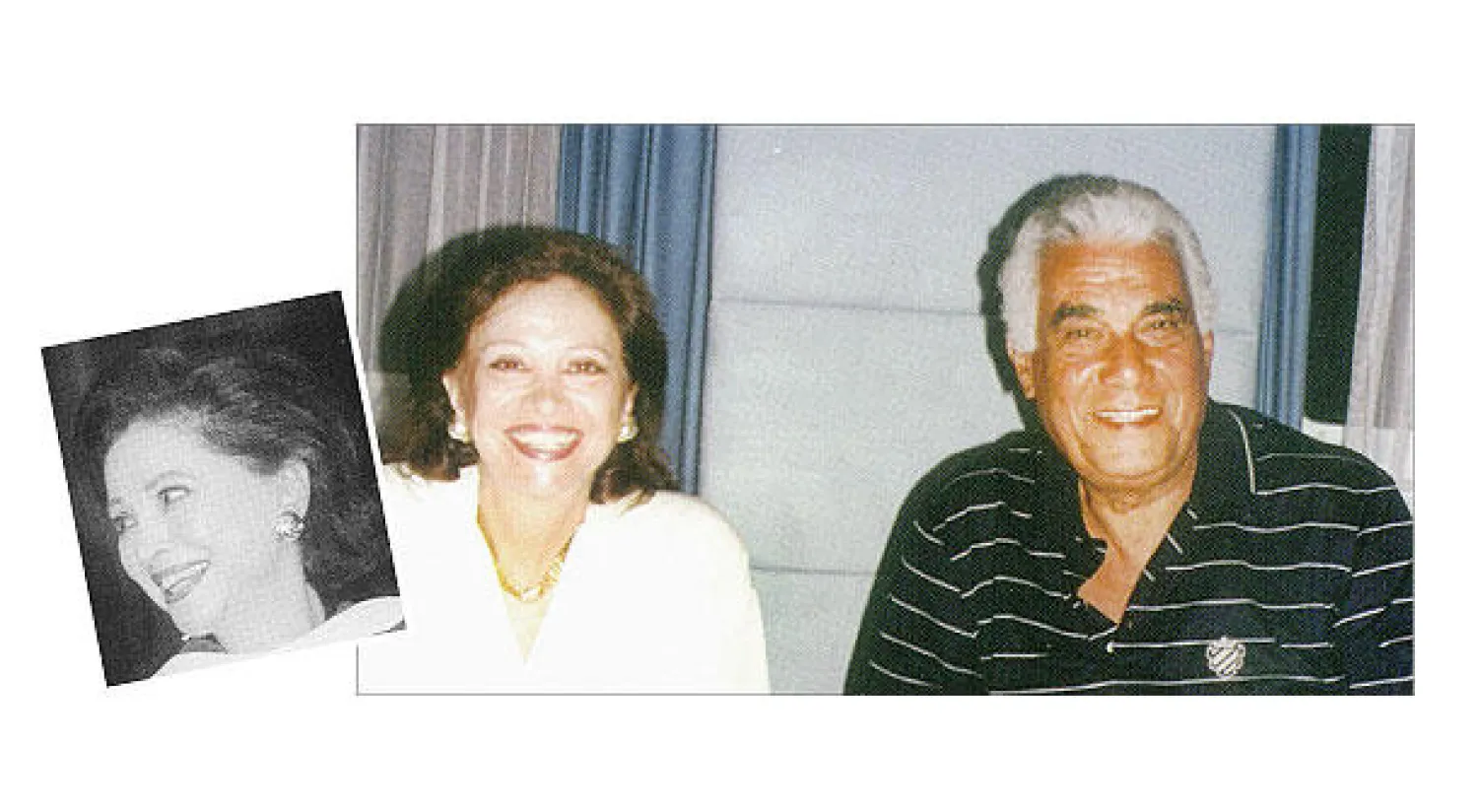 فاتن حمامة وزوجها محمد عبد الوهاب