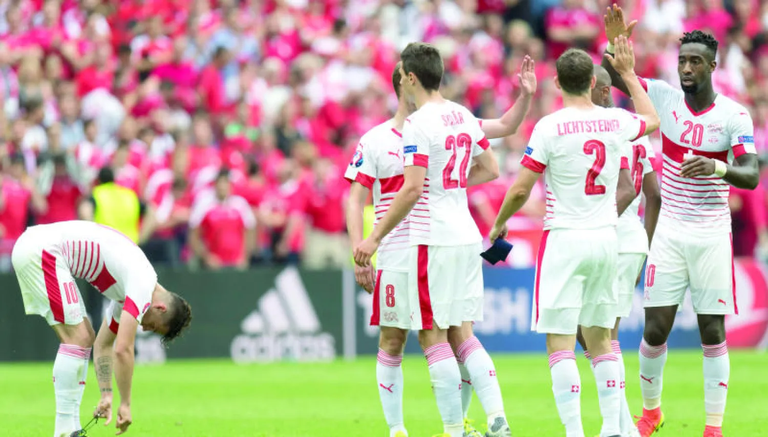 «يورو 2016»: سويسرا تحسم مواجهة «الأقرباء» بهدف في ألبانيا