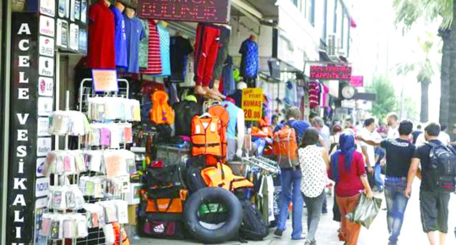 إحدى الأسواق التركية في العاصمة أنقرة (رويترز)