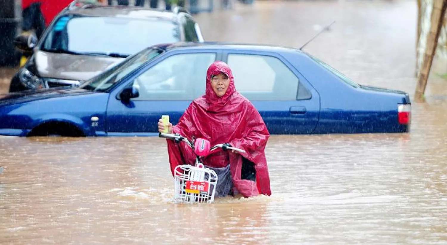 مقتل 14 شخصا وفقدان 16 آخرين جراء أمطار وعواصف تضرب الصين