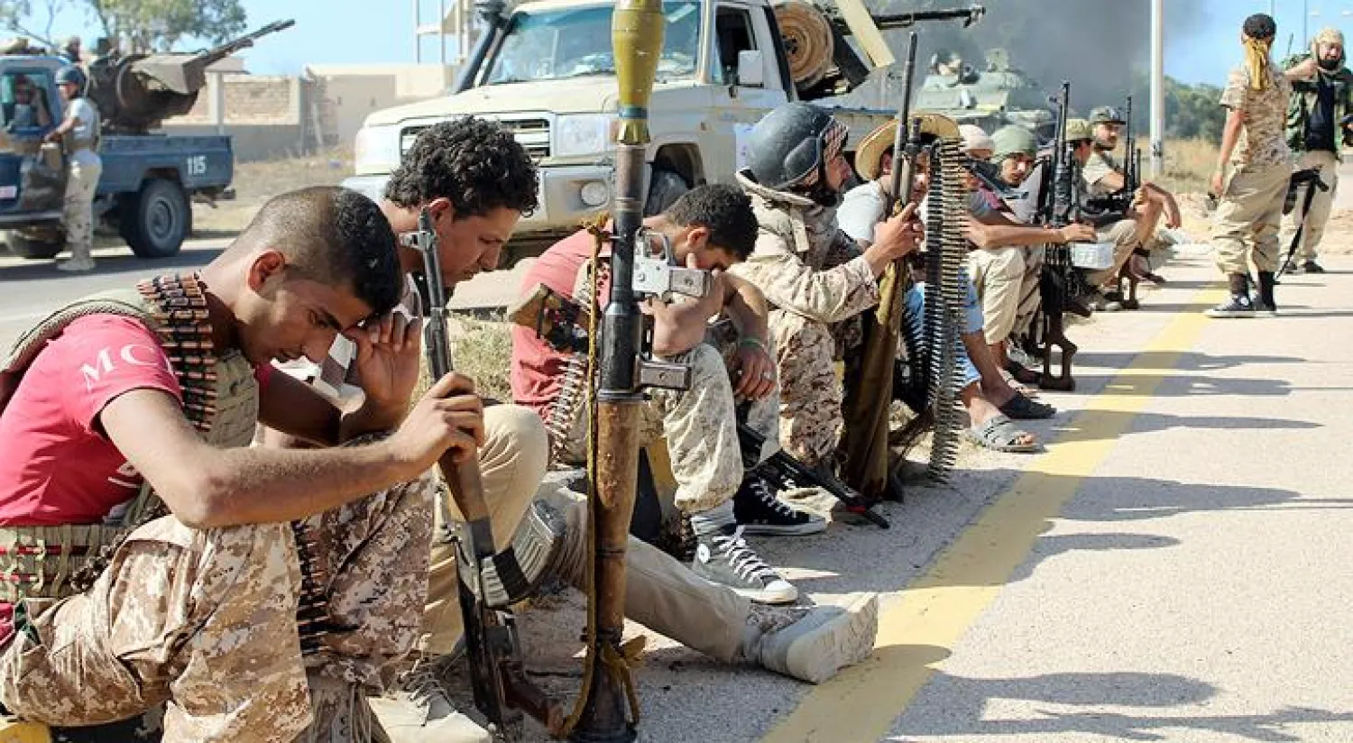 مقتل 10 من قوات حكومة الوفاق الليبية في تفجير انتحاري غرب سرت