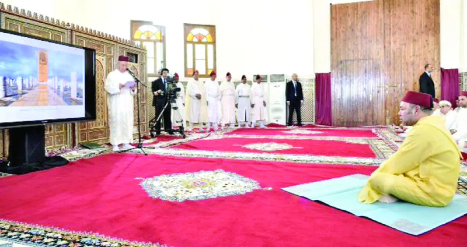 الملك محمد السادس يستمع إلى عرض وزير الأوقاف حول برنامج  ترميم المساجد (ماب)