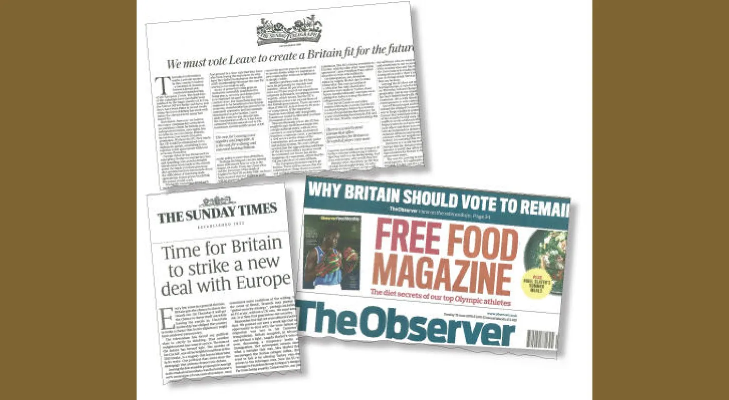 الصحافة البريطانية منقسمة بين «الخروج» و«البقاء».. قبل 4 أيام على موعد الحسم